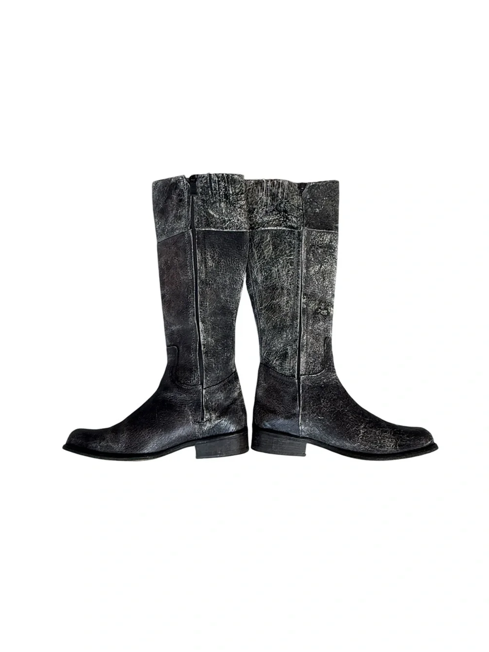 • STEVE MADDEN • Steve Madden crackle “Reins” equestrian riding boots 7.5